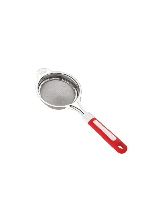 ديسينت ديسنت ستينلس ستيل تي ستراينر ويذ فاين ميش آند هيت ريزِستَنت هاندل | رييوزبل تي فلتر فور لوس تي، هيربس آند سبايسز - Image 3